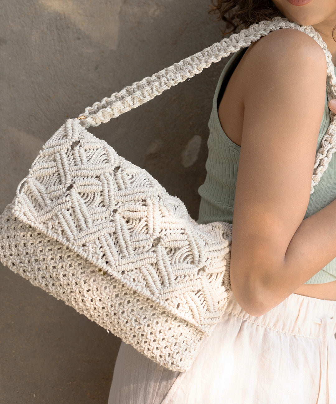 Versatile Macrame Bag