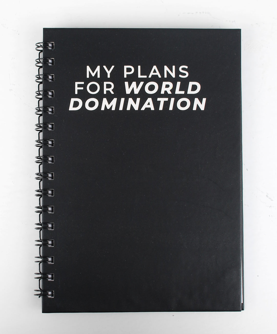 My plans for world domination