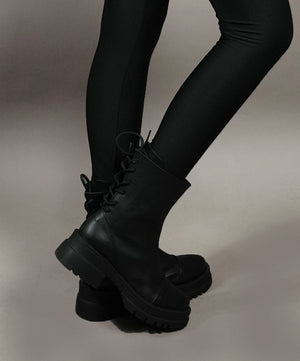 Laced-up Boots