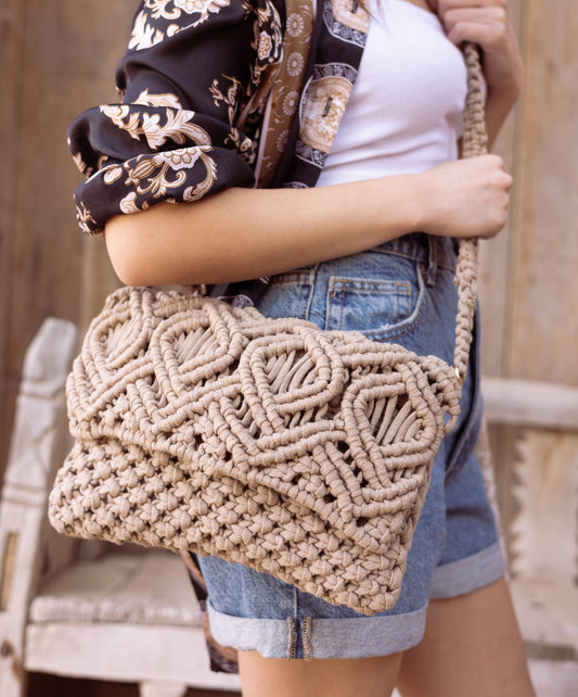 Versatile Macrame Bag