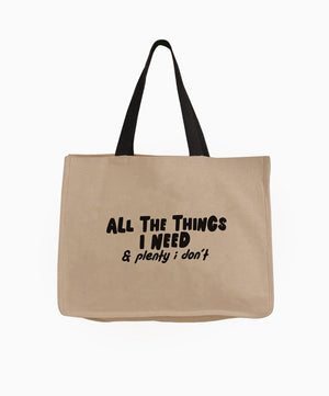 All The Things I Need Tote